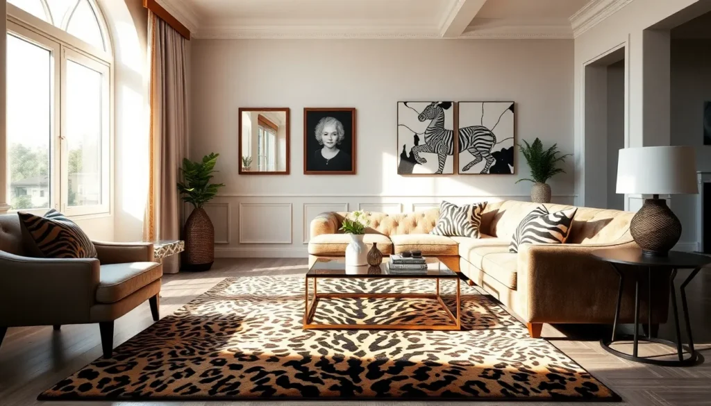 Animal Print Home Decor Interior Design: Unleash Bold Style in Your ...